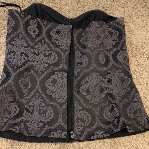 White House Black Market strapless bustier top - Picture 6 of 6